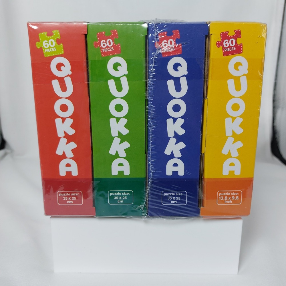 Quokka Puzzles for Kids Set Of 4 Search And Find New Sealed
